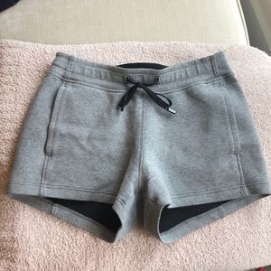 Lululemon grey shorts, size 4